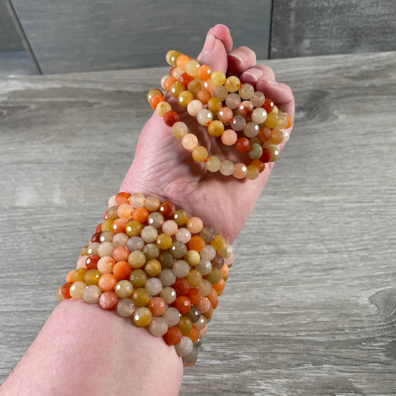 Bright Aventurine 8mm gemstone bracelet for spiritual shops