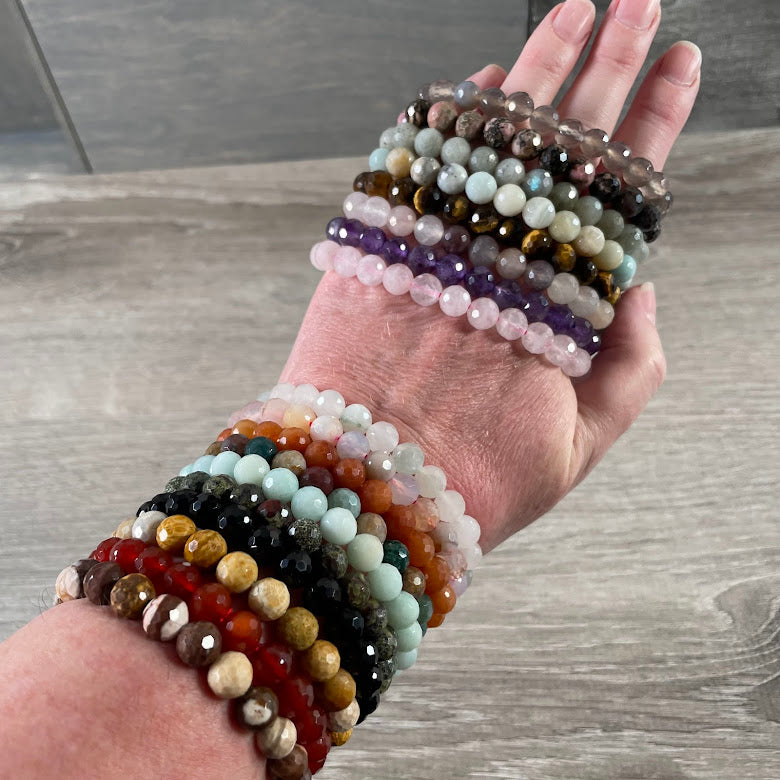 metaphysical gemstone bracelet for retail