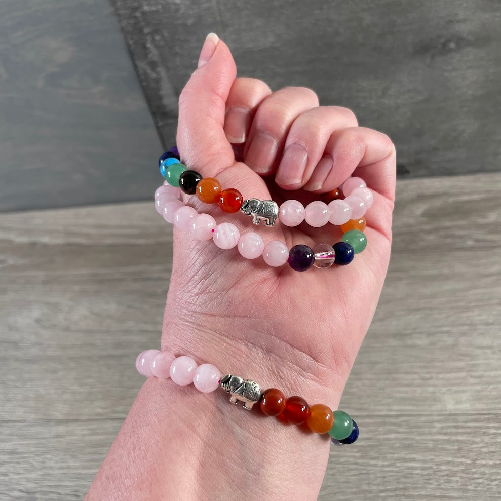 Gemstone Chakra Healing Bracelets 8mm - Wholesale