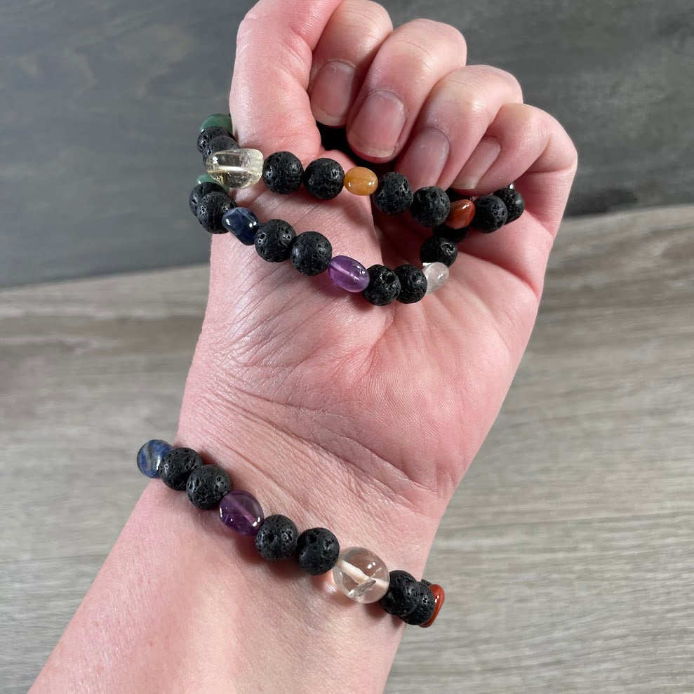 Gemstone Chakra Healing Bracelets 8mm - Wholesale