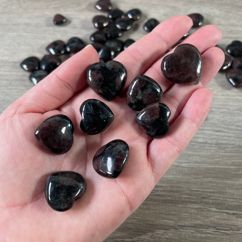 spiritual healing crystal heart