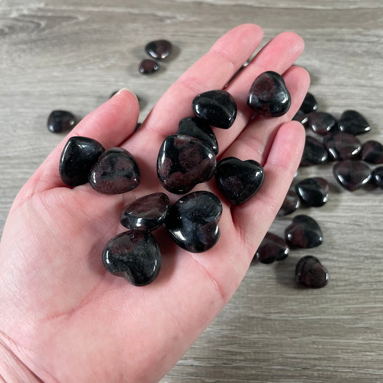 gift shop crystal heart bulk