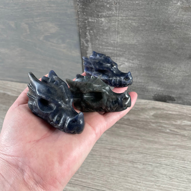Gemstone Dragon Skulls – Wholesale Crystal Carvings