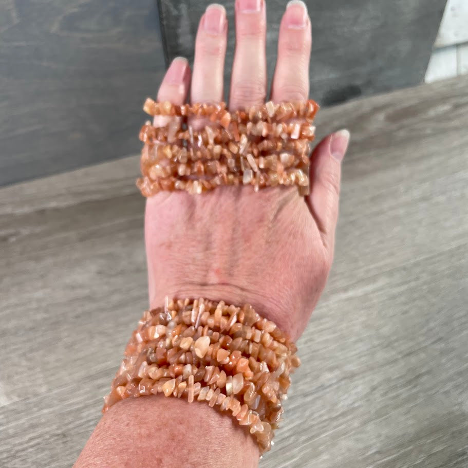 Gemstone Chip Bracelets – Common Crystals in Bulk Wholesale