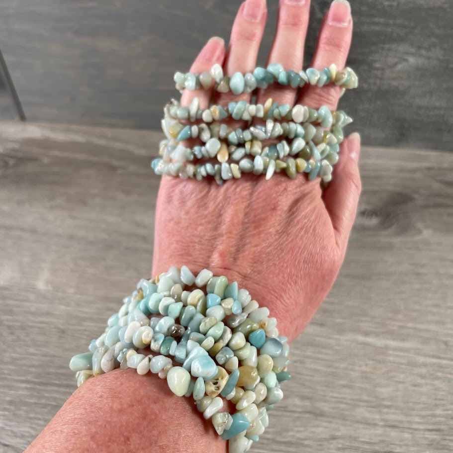 Gemstone Chip Bracelets – Common Crystals in Bulk Wholesale