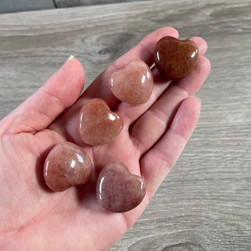 Gemstone Heart Pendants Wholesale – Strung or Loose