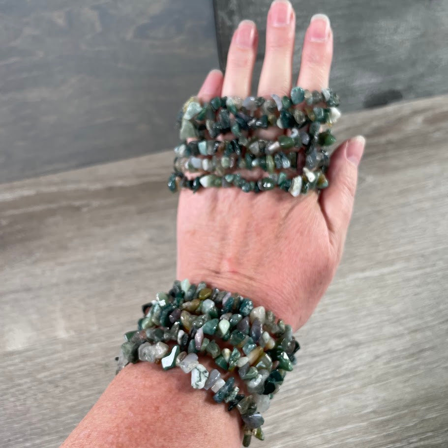 Gemstone Chip Bracelets – Common Crystals in Bulk Wholesale