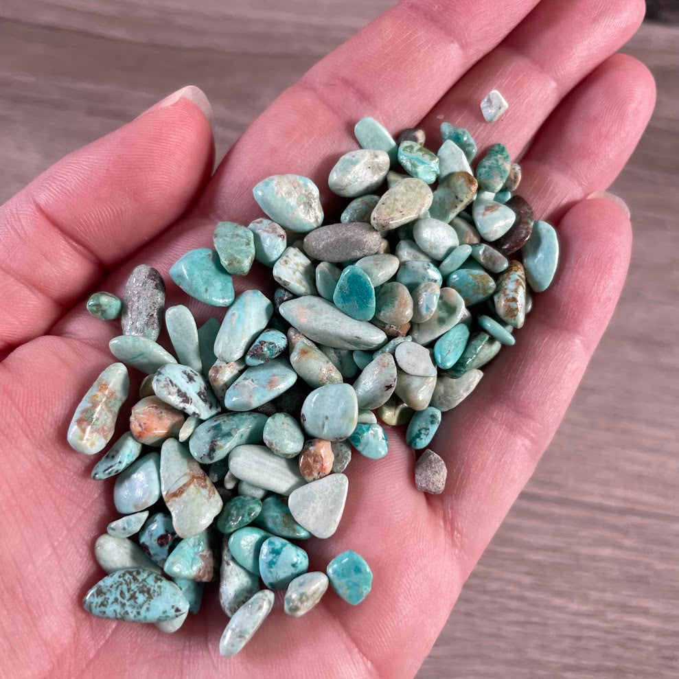 Bulk Gemstone Mini Chips – 22g+ Assorted Crystal Chips for Crafts, Jewelry Making & Resin Art
