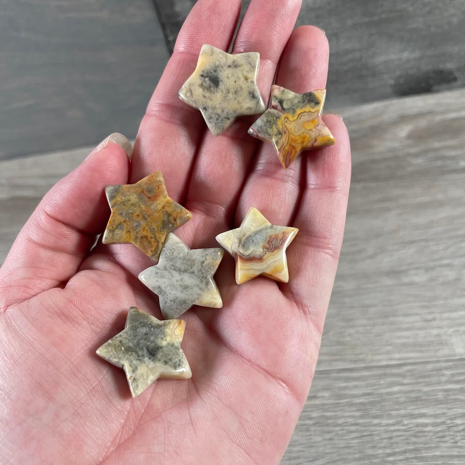 Crazy Lace crystal star shape wholesale lot