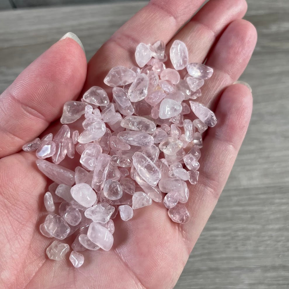 Bulk Gemstone Mini Chips – 22g+ Assorted Crystal Chips for Crafts, Jewelry Making & Resin Art
