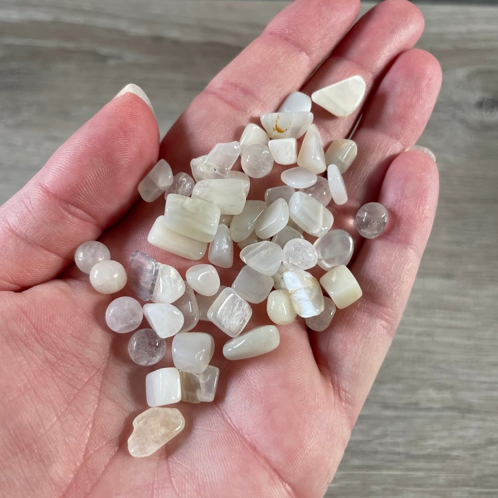 Bulk Gemstone Mini Chips – 22g+ Assorted Crystal Chips for Crafts, Jewelry Making & Resin Art