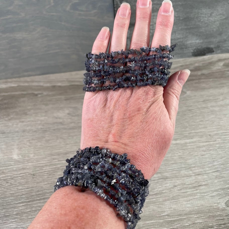 Gemstone Chip Bracelets – Premium Stones Crystal Jewelry