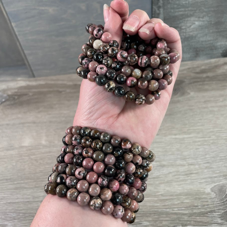 Rhodonite crystal retail supplies bulk