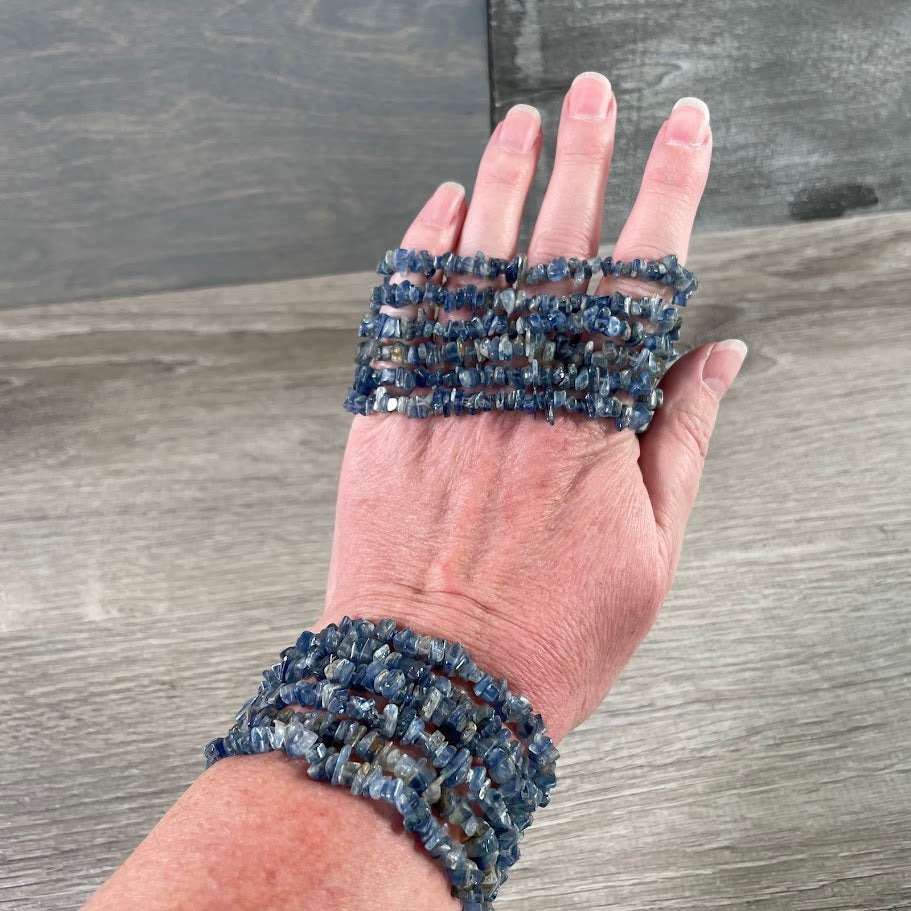 Gemstone Chip Bracelets – Premium Stones Crystal Jewelry