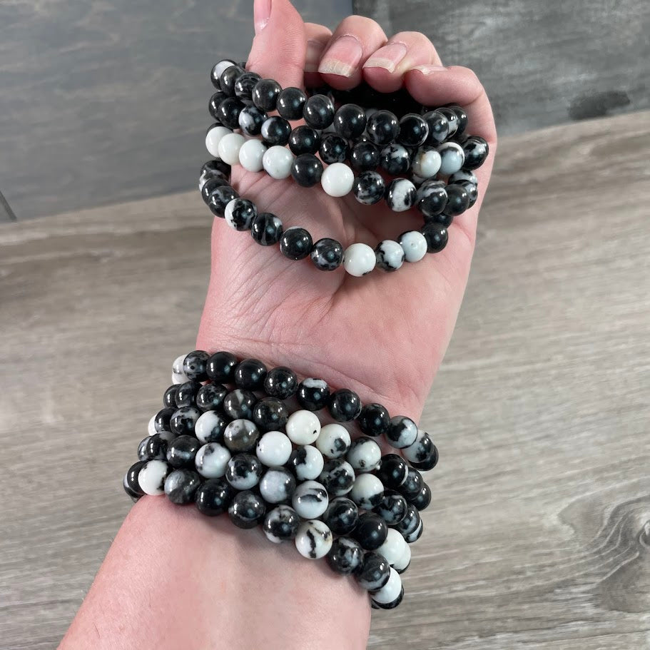 zebra stone bulk bracelets