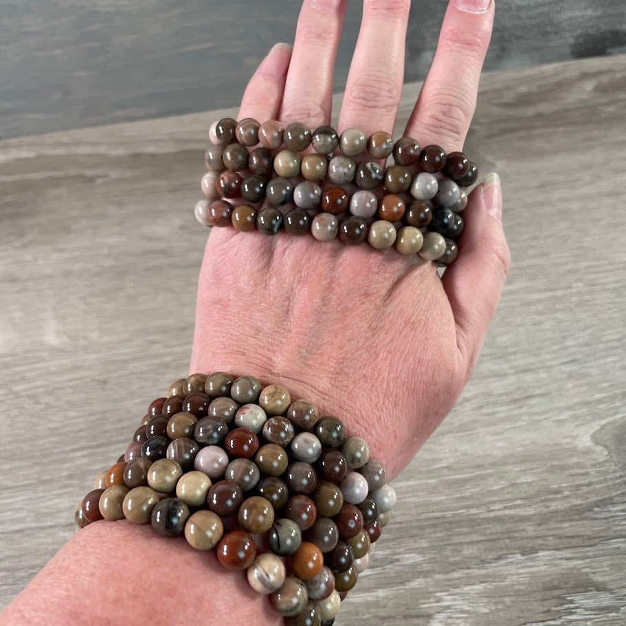 Petrified wood jewelry wholesale