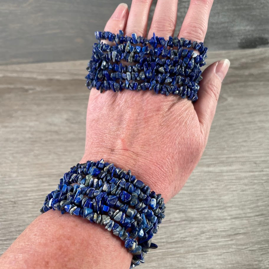 Gemstone Chip Bracelets – Premium Stones Crystal Jewelry