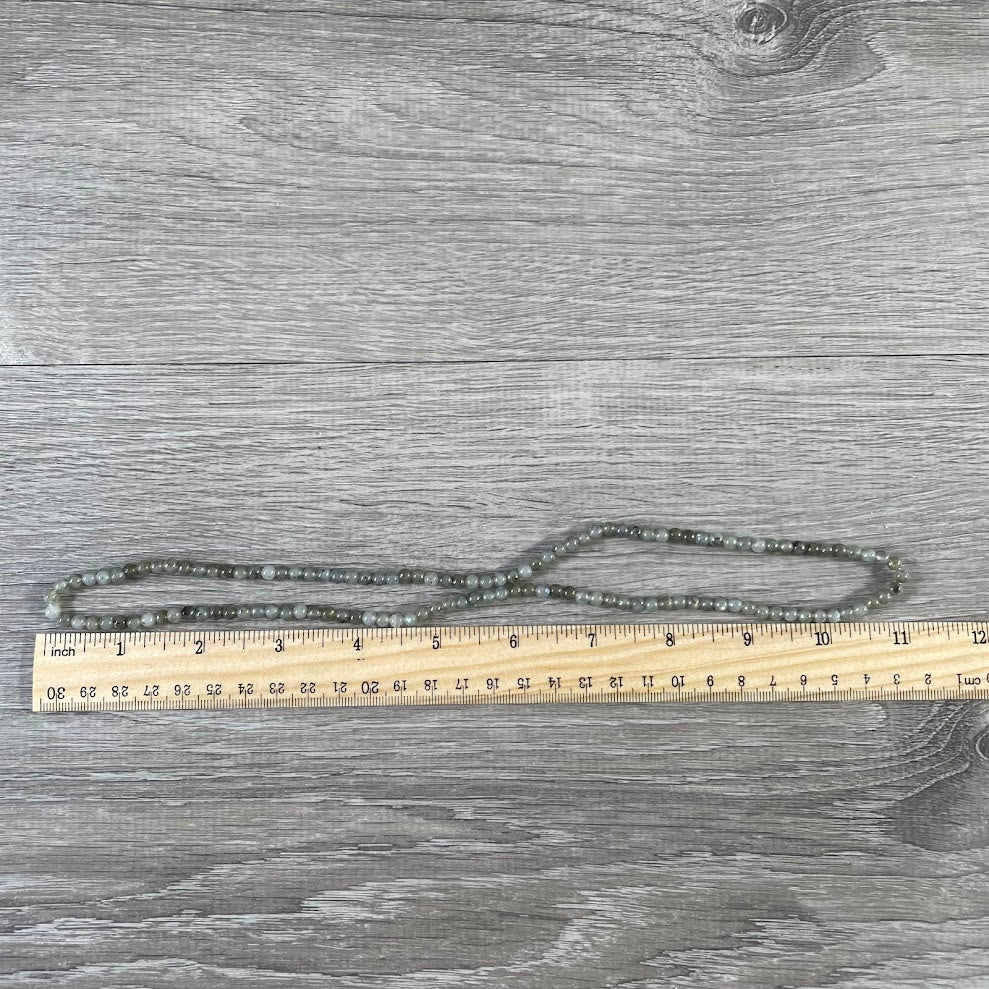 Crystal Wrapping Bracelet or Necklace on Stretchy String