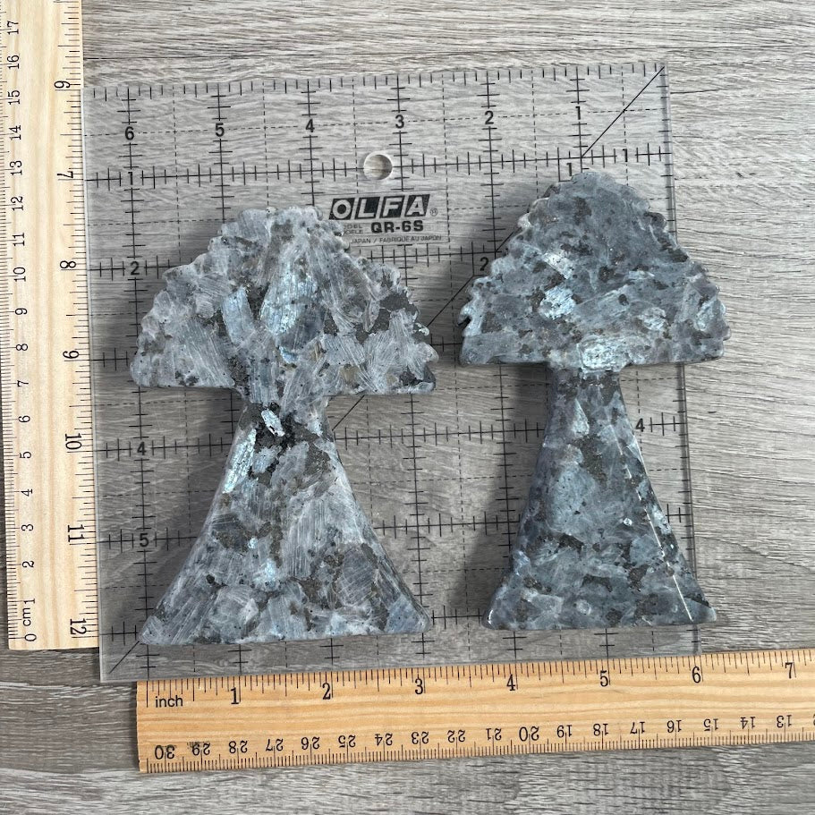 Larvikite stone decorative crystal tree wholesale