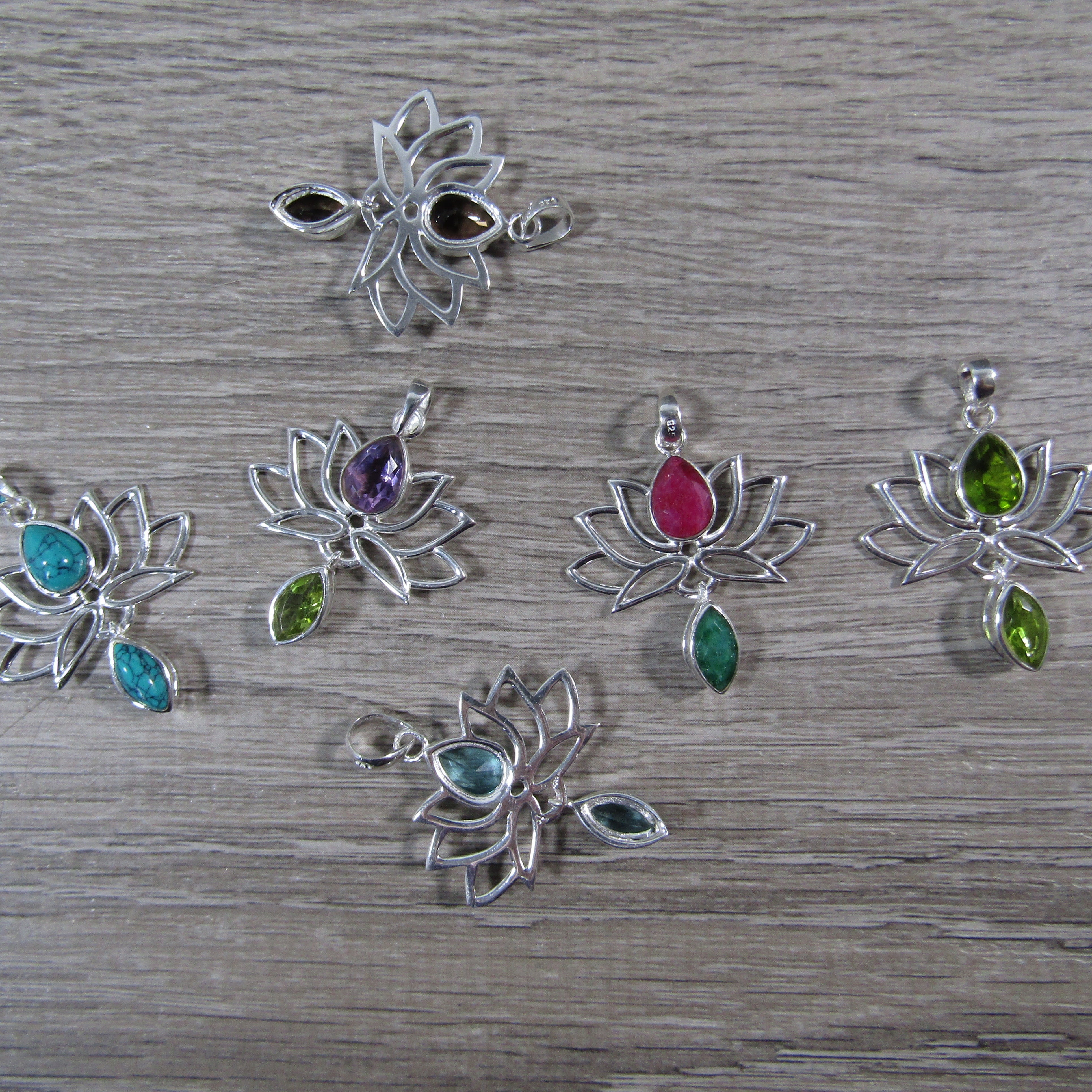 Sterling Silver Pendants in Assorted Styles