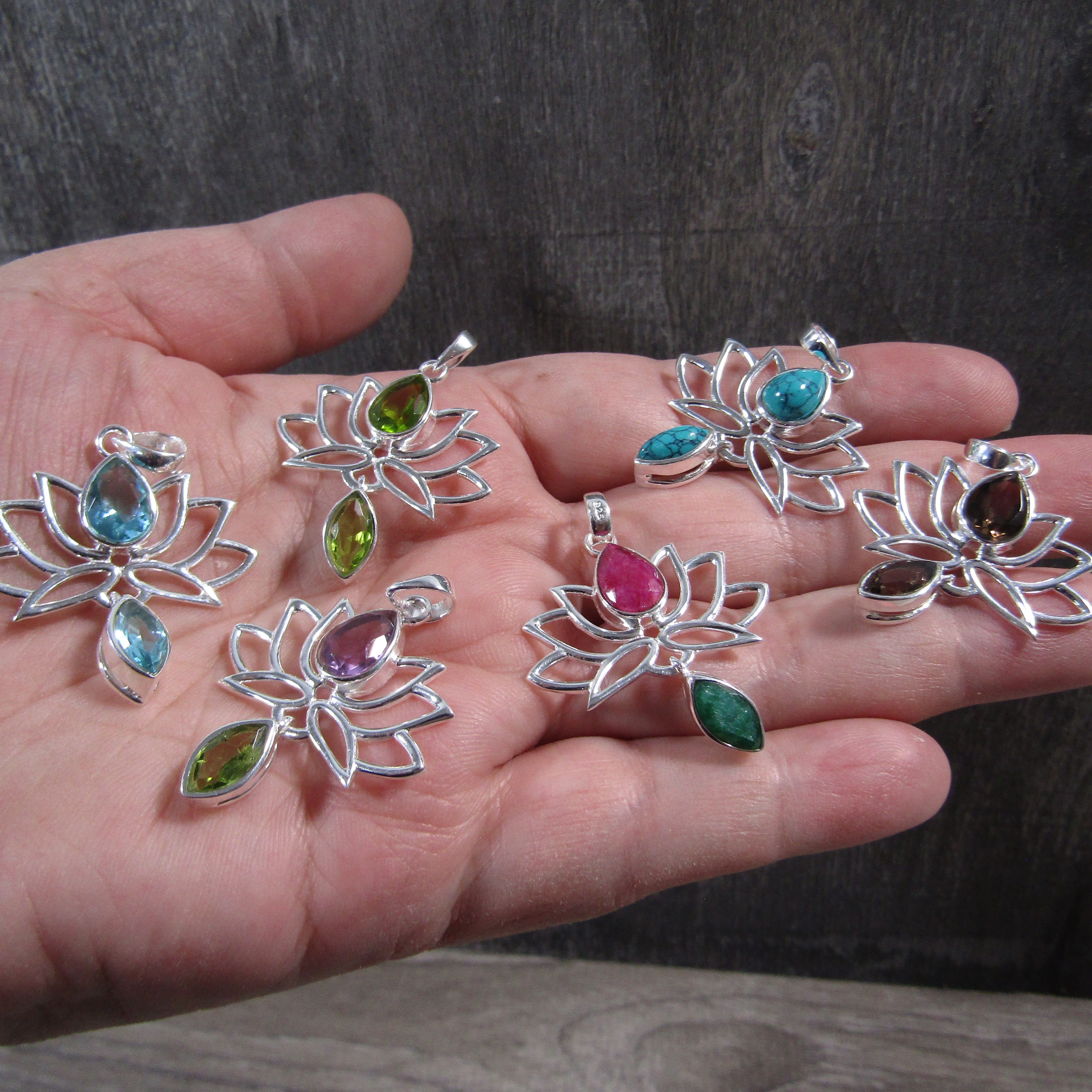 Sterling Silver Pendants in Assorted Styles