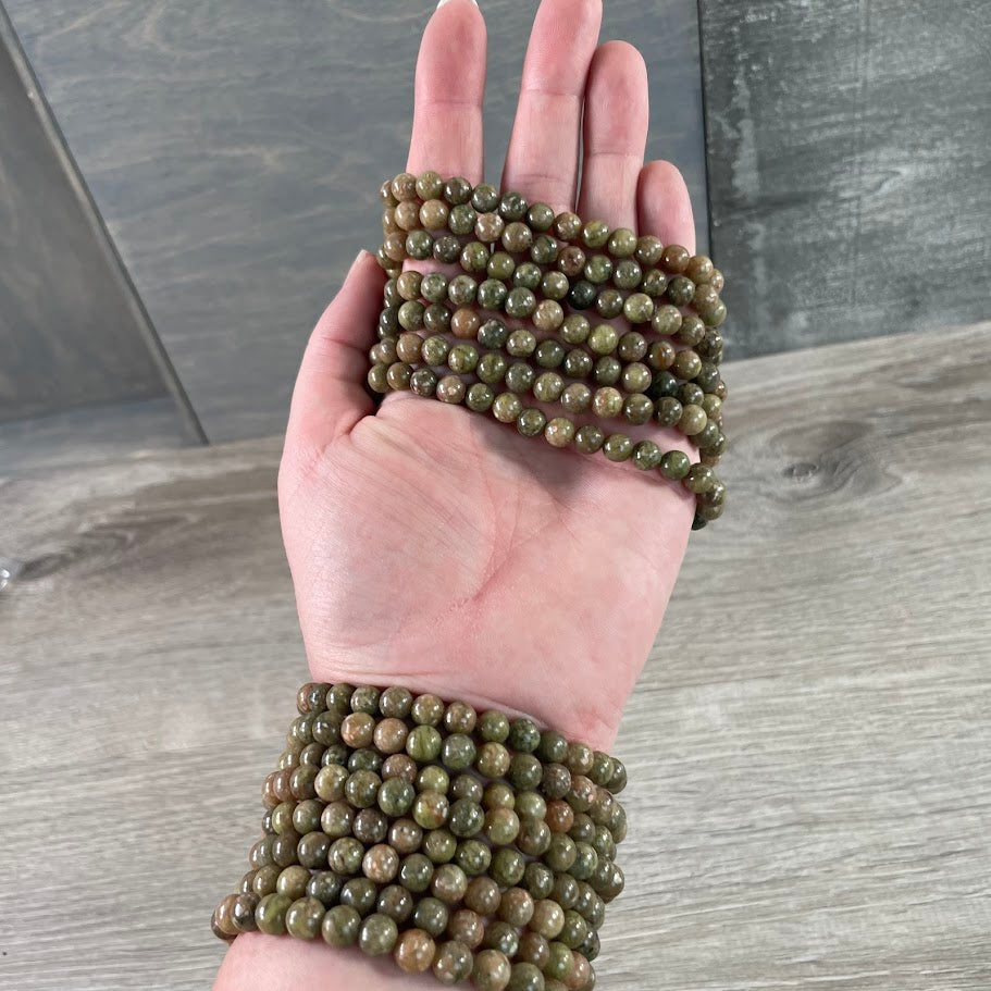 unakite gift shop supply bracelets