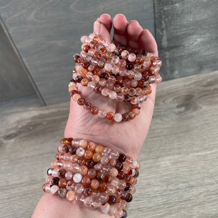 hematoid quartz jewelry for rock shop supplier