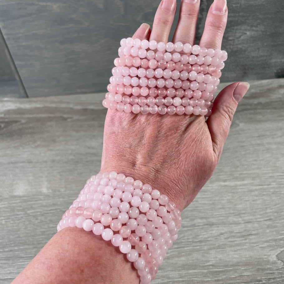 rose quartz gift shop jewelry supply