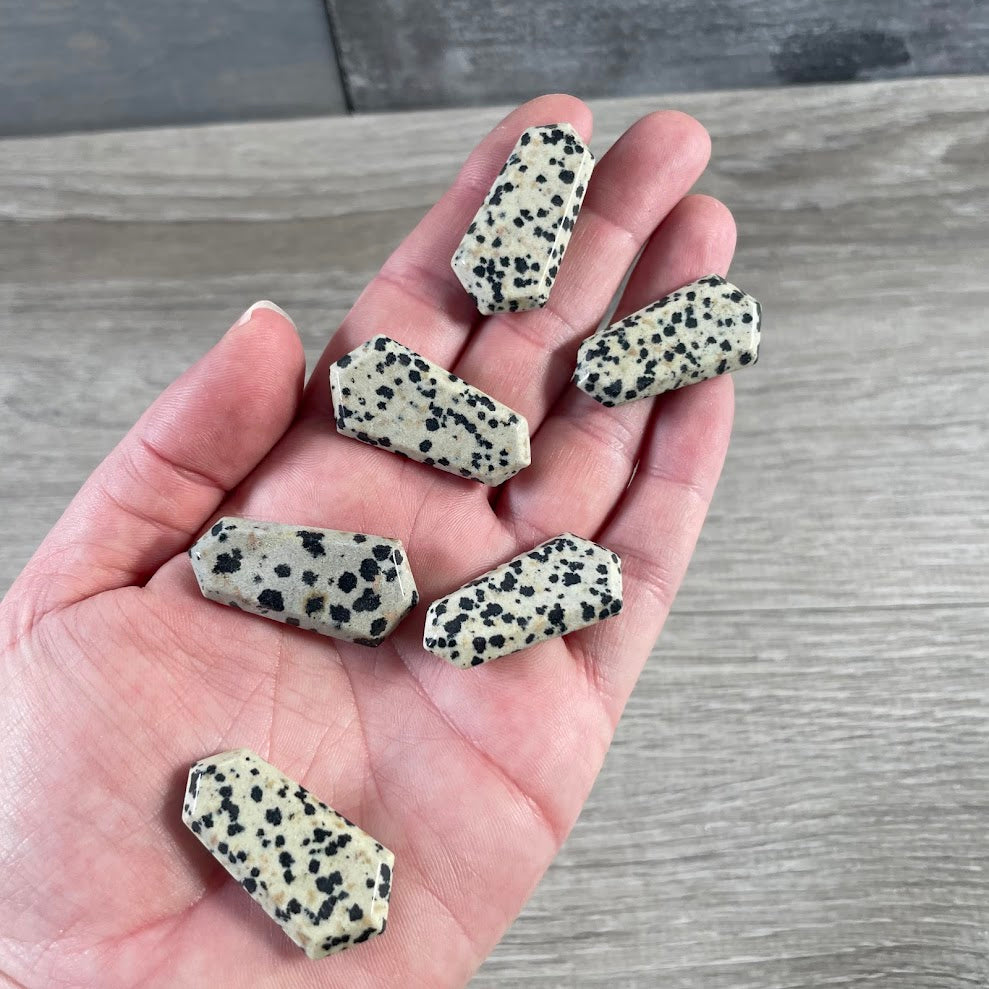 Gemstone Double Terminated Flat Mini Wands – 1 Inch Energy Tools