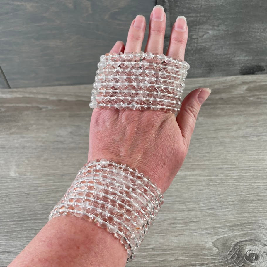 Clear quartz jewelry metaphysical shop supplies