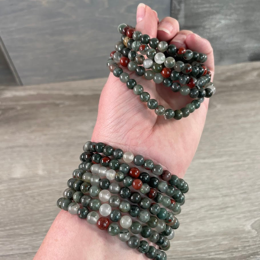 African bloodstone bulk jewelry for rock shops