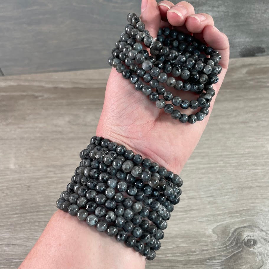 Larvikite 6mm bracelet wholesale