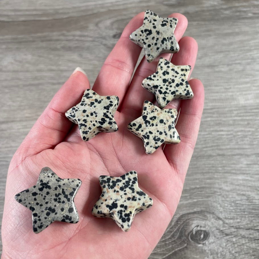 Wholesale Crystal Pocket Stars –  Carved Gemstone Stars