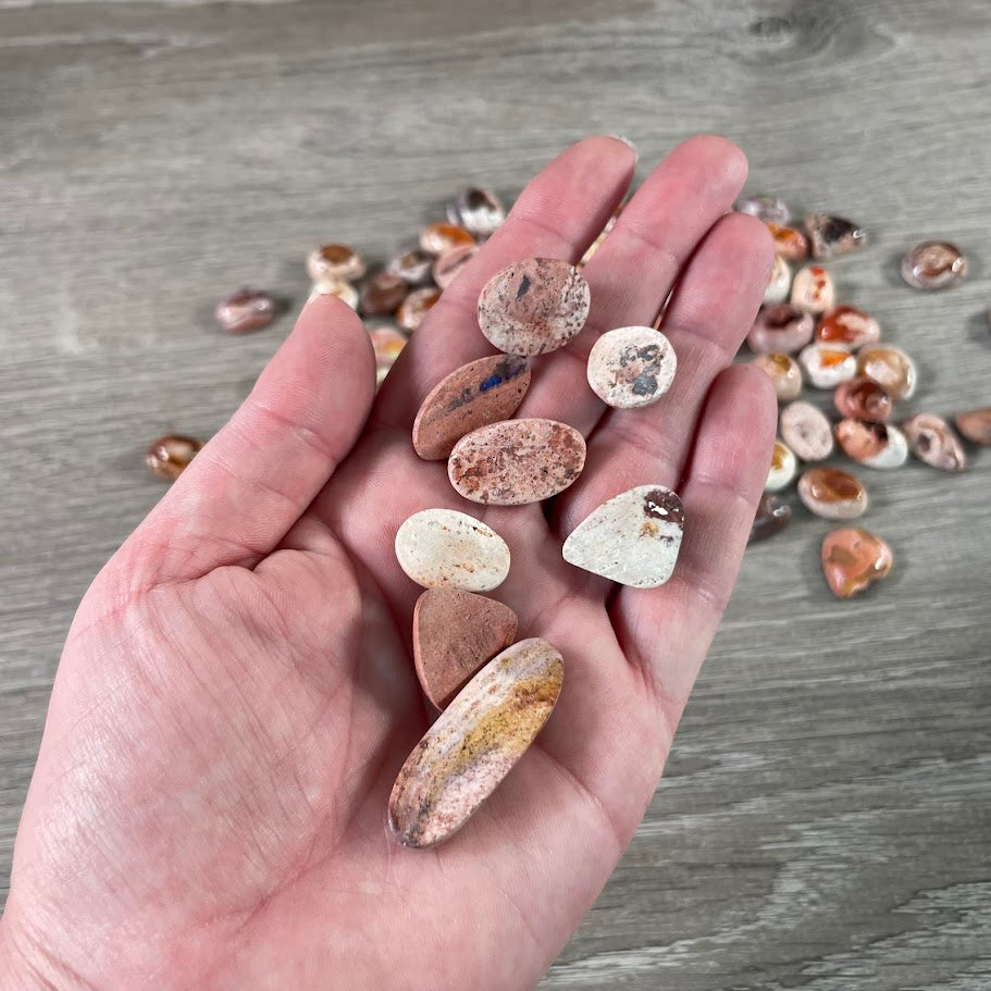 fire opal cabochon for crystal retailers