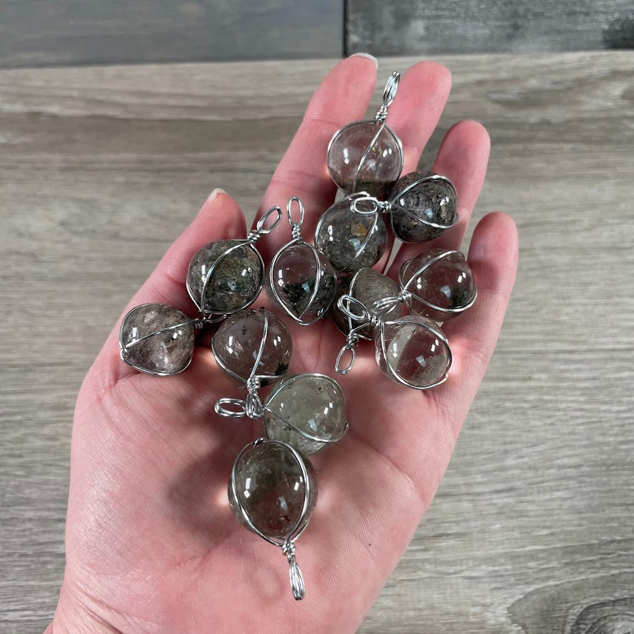 Chlorite Quartz crystal jewelry for crystal retailers and gift stores