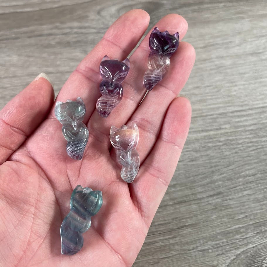 Wholesale Fluorite Figurines | Assorted Hand-Carved Crystal