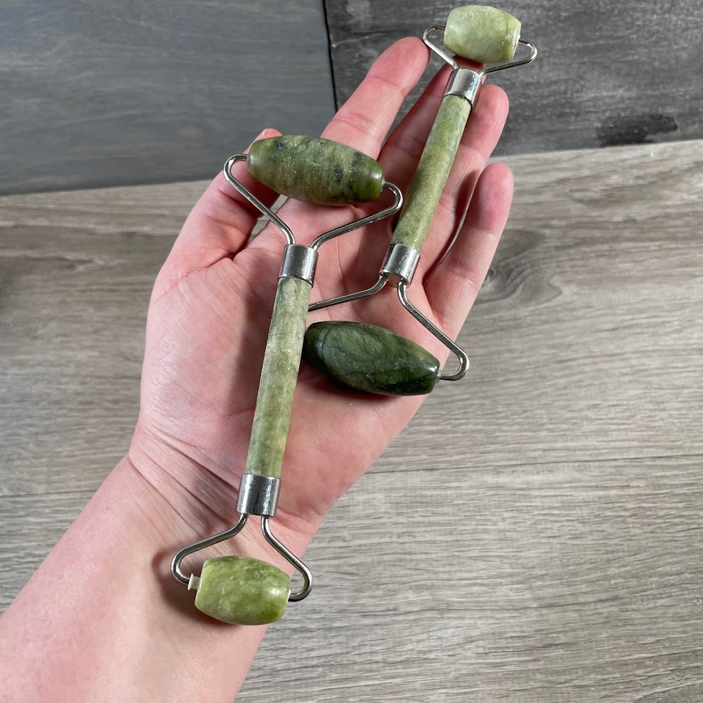 Gemstone Facial Rollers for Spa and Skincare - Wholesale