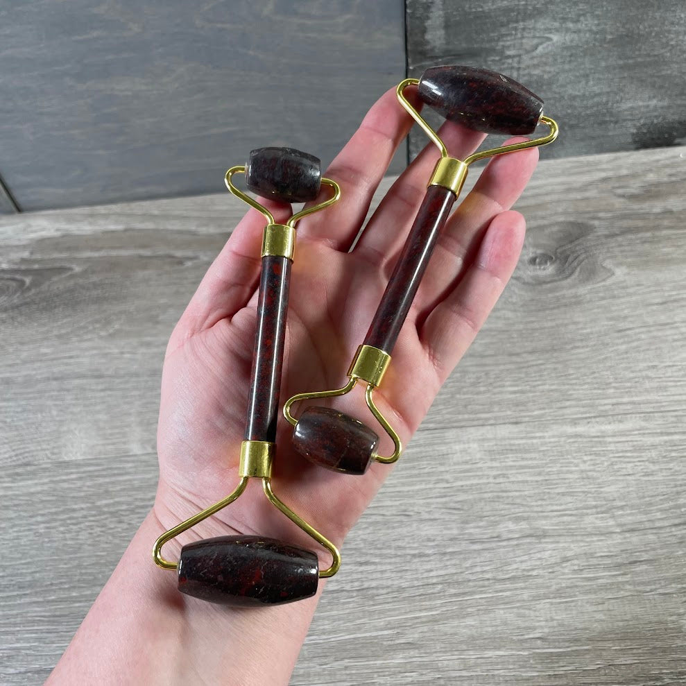 Gemstone Facial Rollers for Spa and Skincare - Wholesale