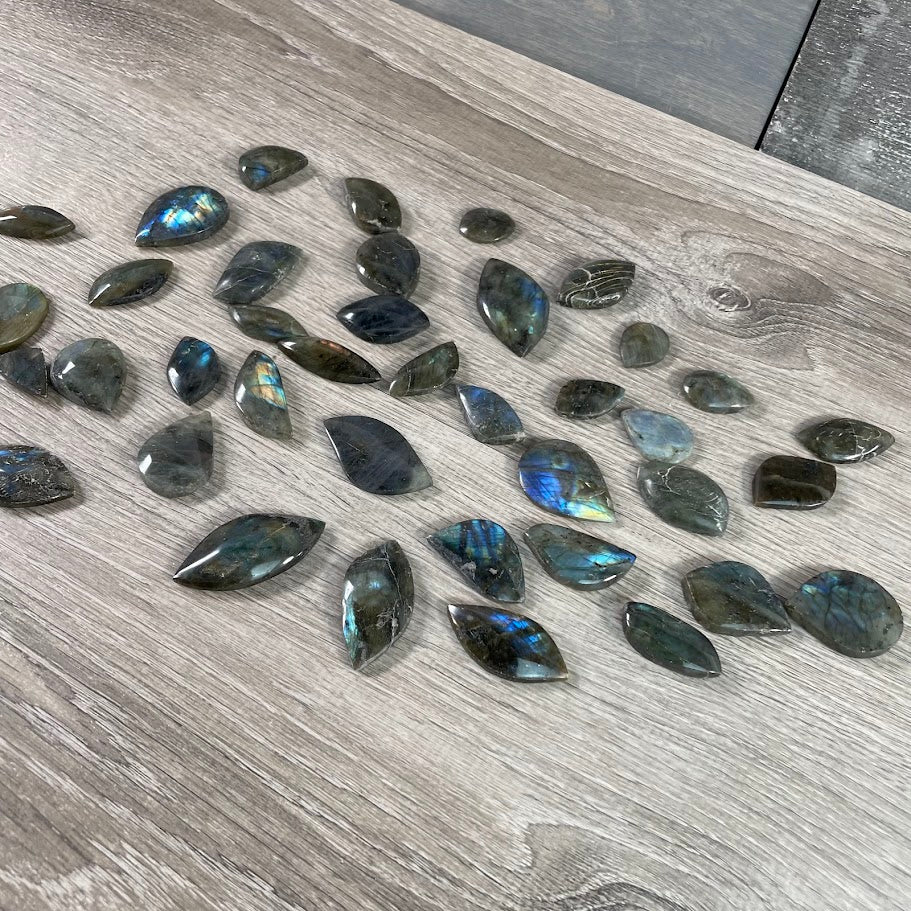 Bulk labradorite cabochons for artisan jewelers