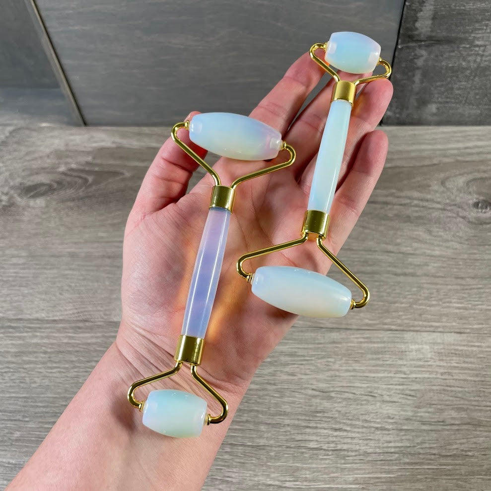 Gemstone Facial Rollers for Spa and Skincare - Wholesale