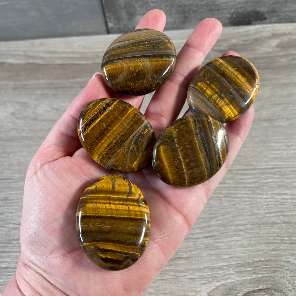 Gemstone Palm Stones 45mm – Bulk Crystal Supplies