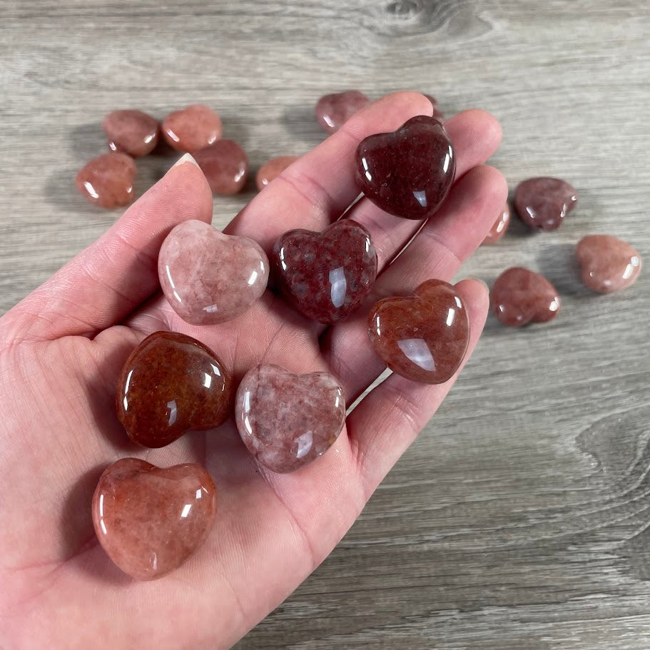 Gemstone Heart Pendants Wholesale – Strung or Loose