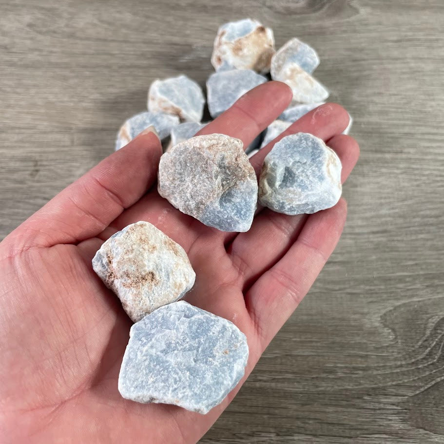 blue Angelite stone bulk wholesale
