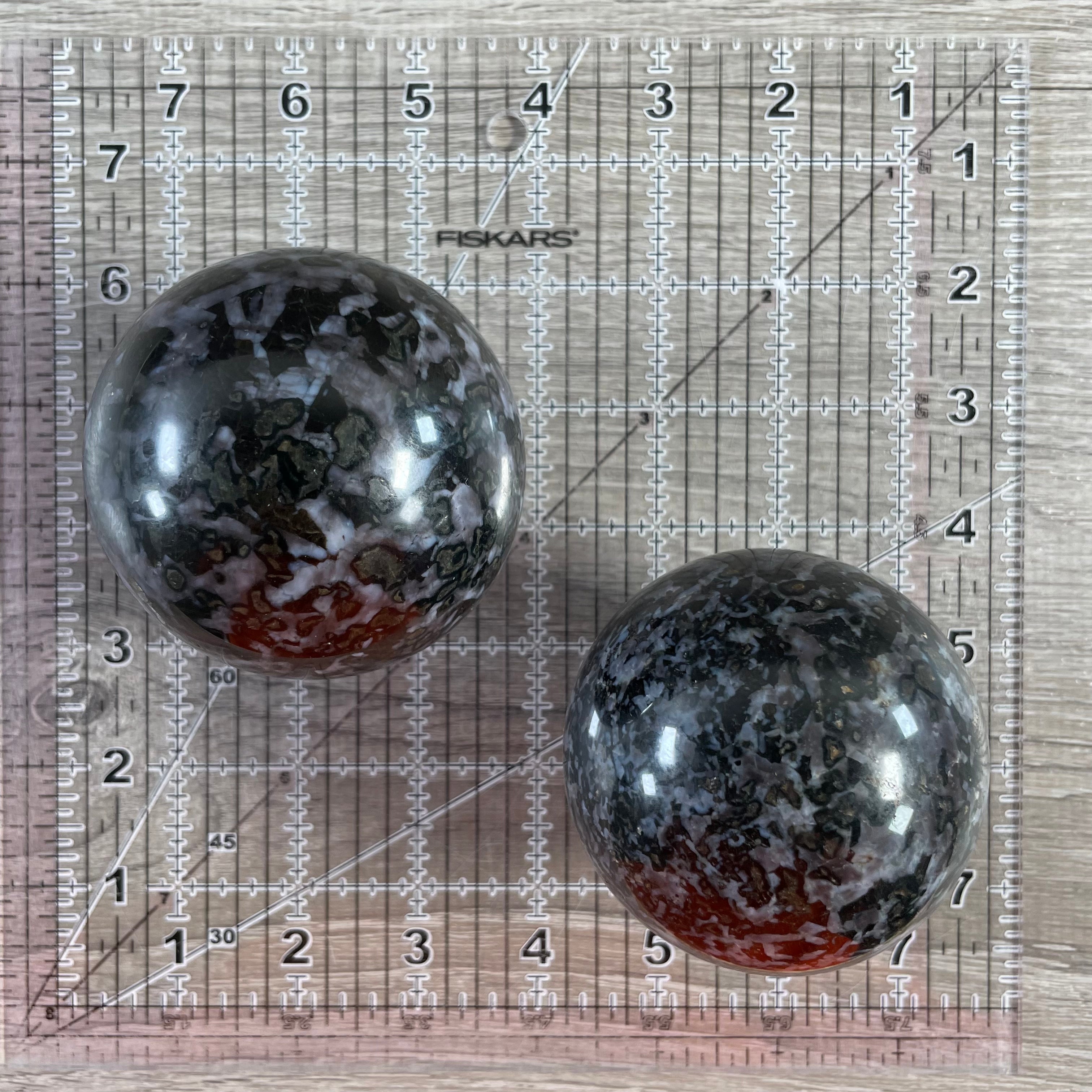 Gemstone Sphere by the Inch – Bulk Crystal Spheres