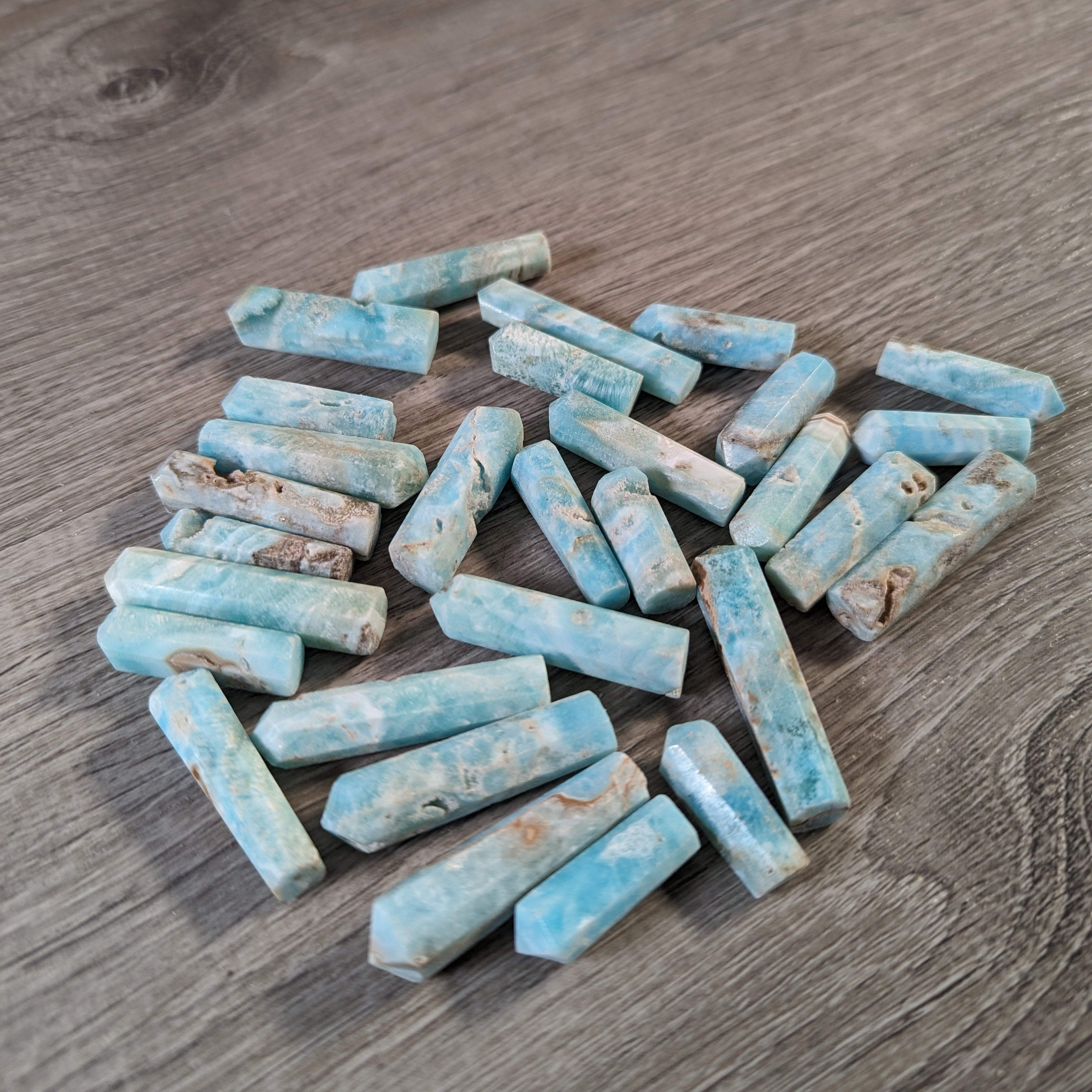 Small Gemstone Obelisk Points for Wire Wrapping or Gridding