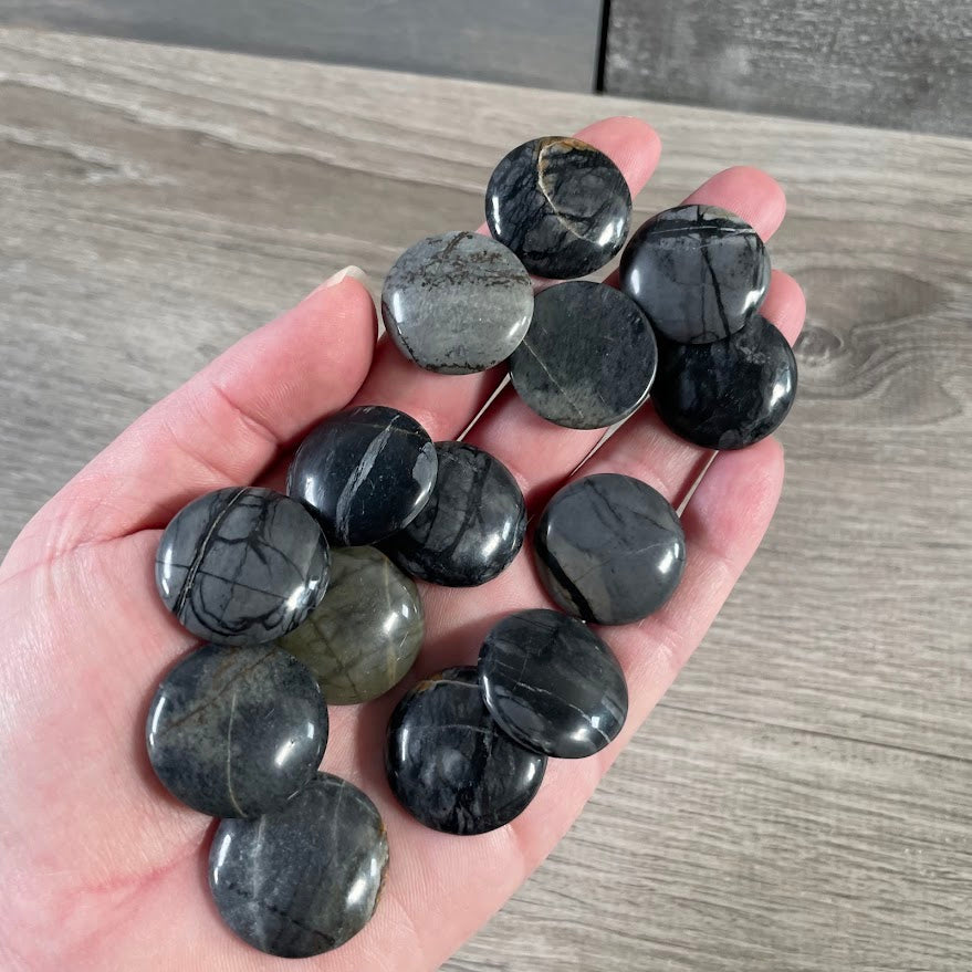 Picasso jasper round wholesale cabs for jewelry making