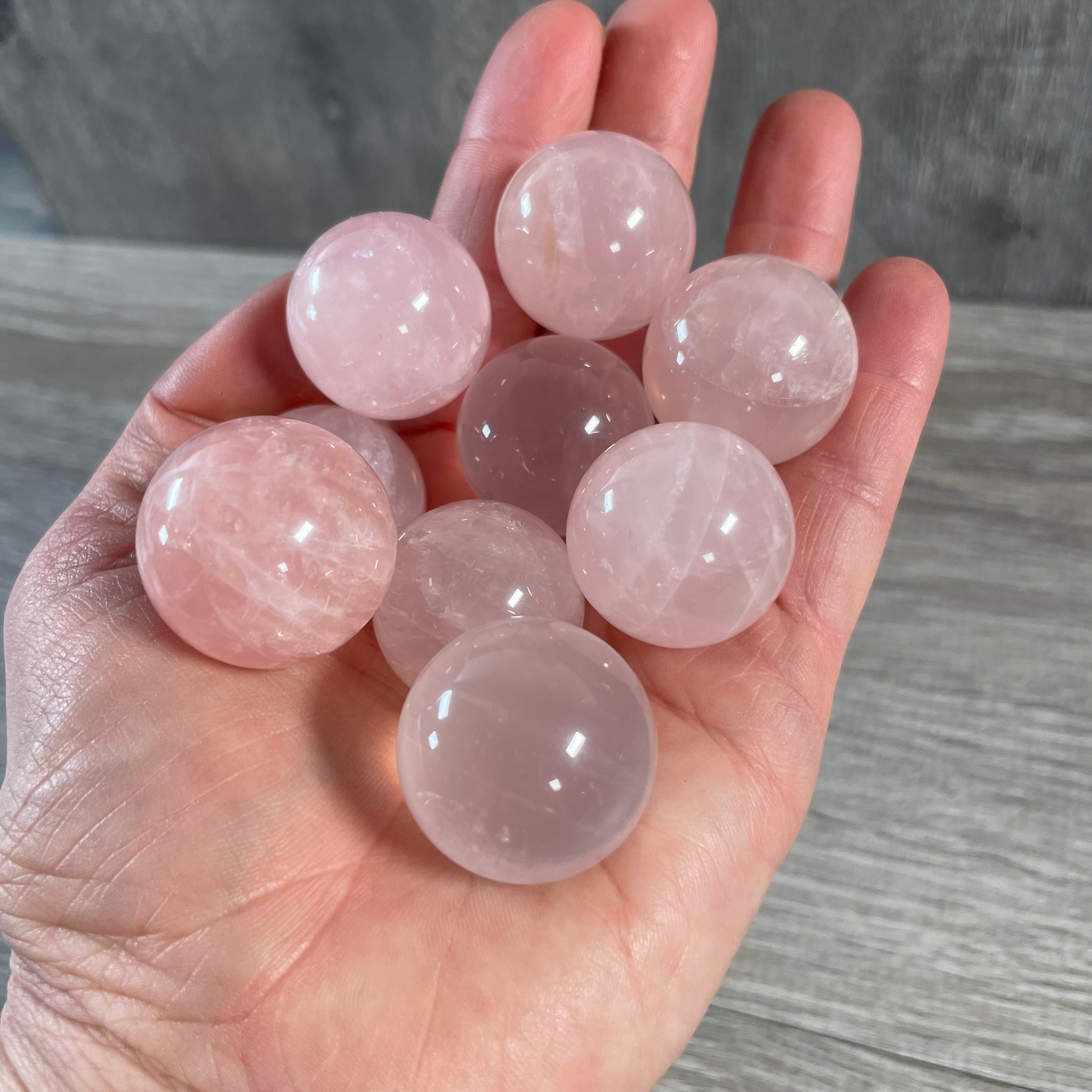 Gemstone Sphere by the Inch – Bulk Crystal Spheres