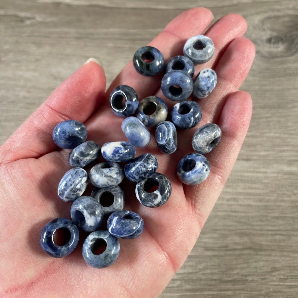 Sodalite bulk 14mm round beads