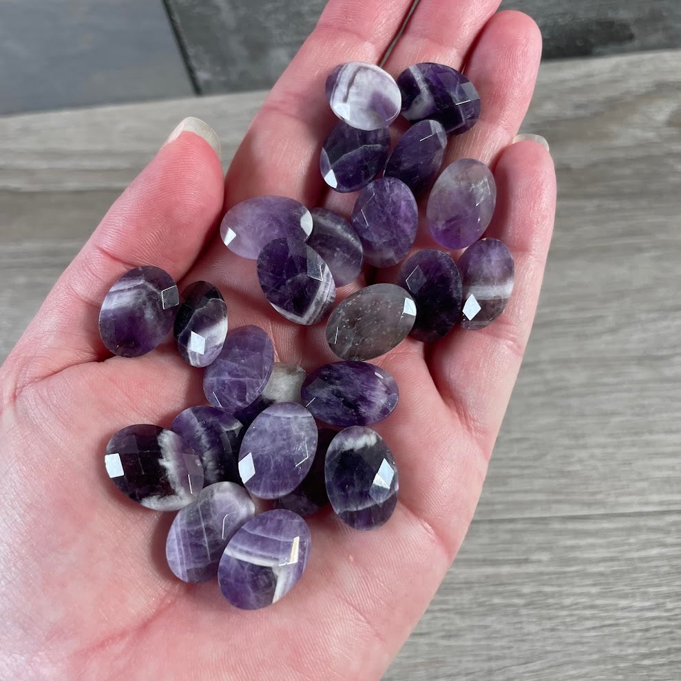 Amethyst wholesale gemstone cabochons for boutiques and crystal shops