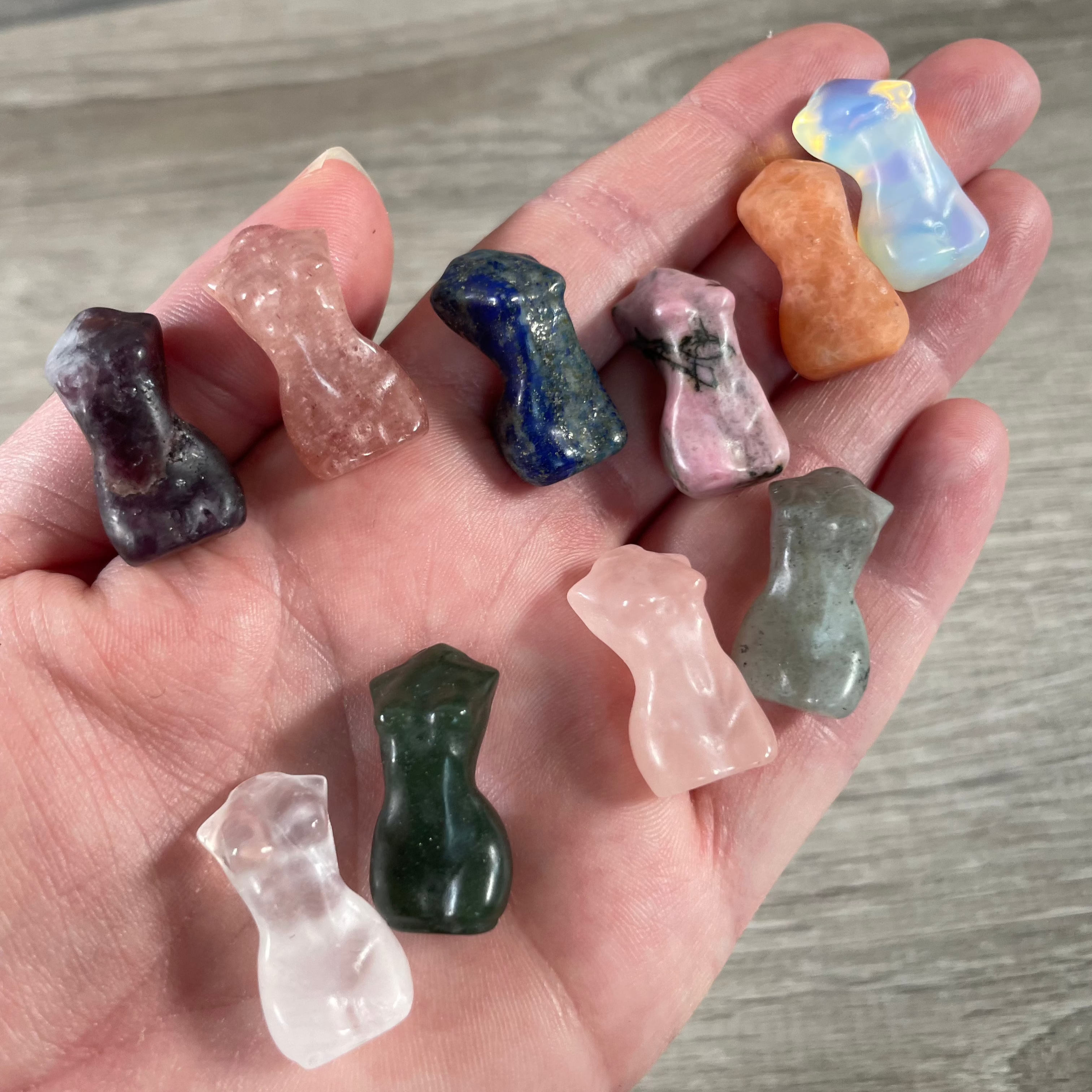 Small goddess figurine for metaphysical shop wholesale